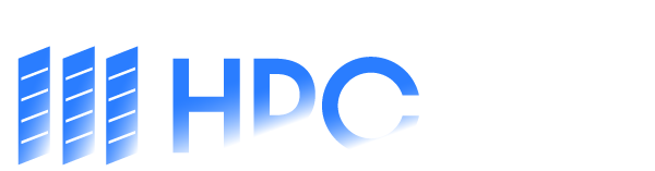 HPCwire logo in color and white