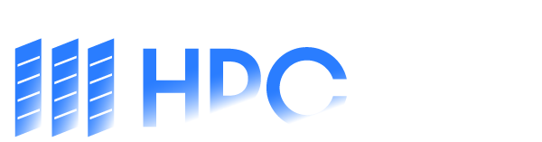 HPCwire logo in color and white